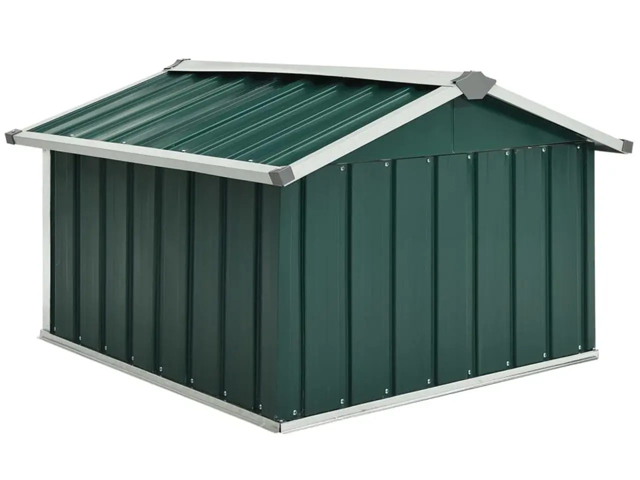 Billede 6 - Garage til robotplæneklipper 92×97×63 cm - galvaniseret stål, grøn
