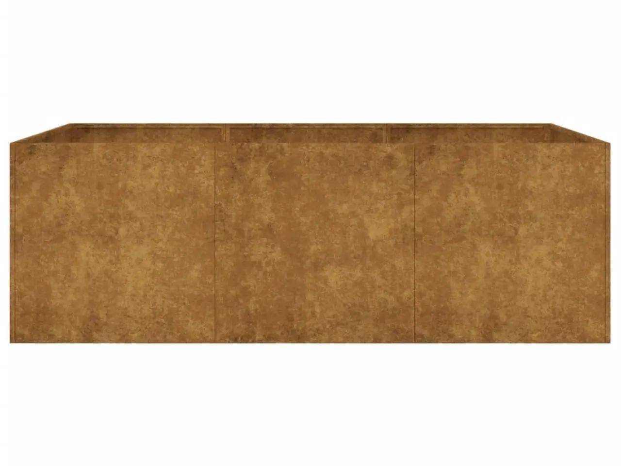 Billede 4 - Højbed i cortenstål 120 x 80 x 40 cm rustfarvet