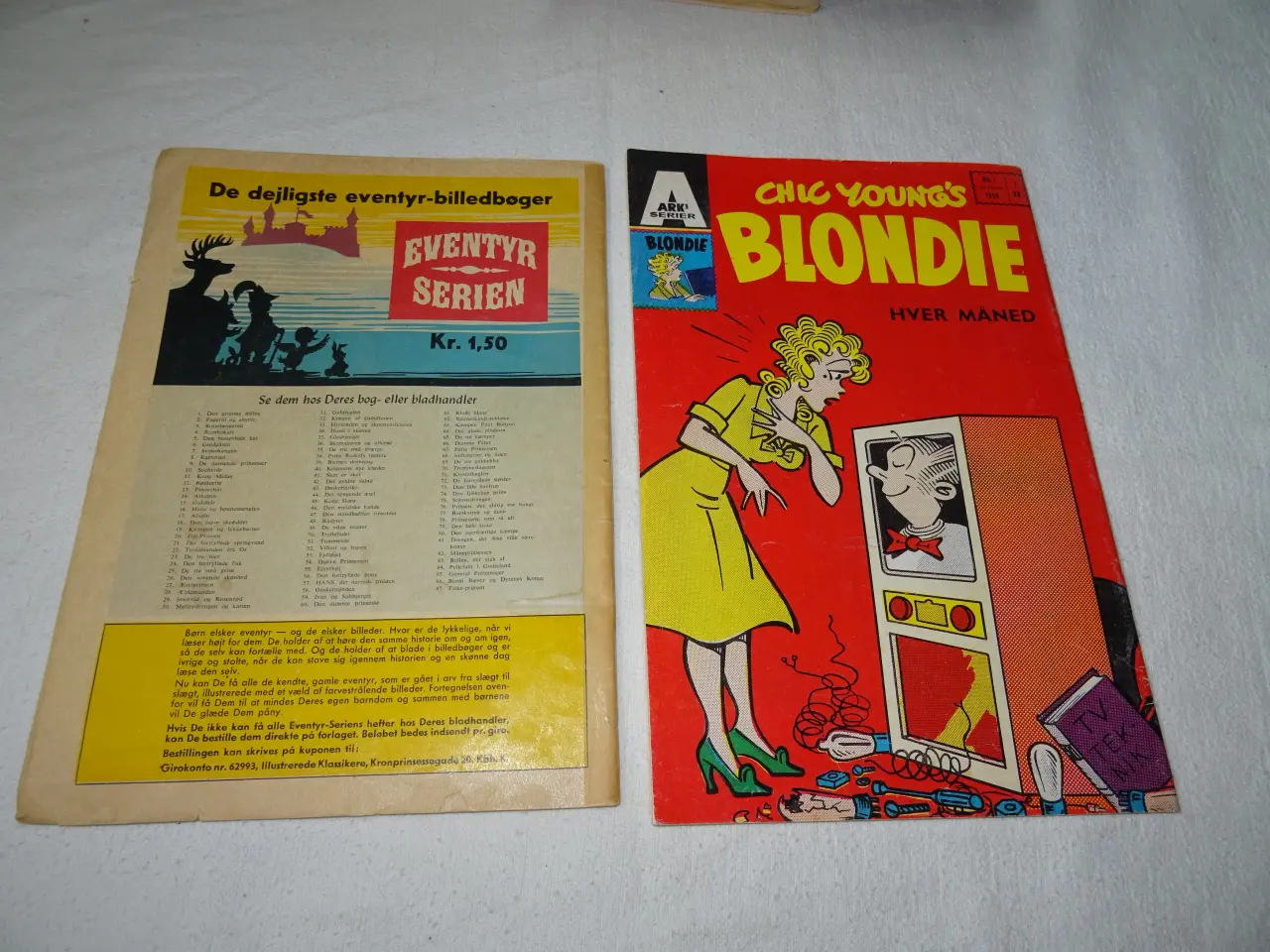 Billede 2 - Blondie + eventyrserien nr 108 25 kr stk