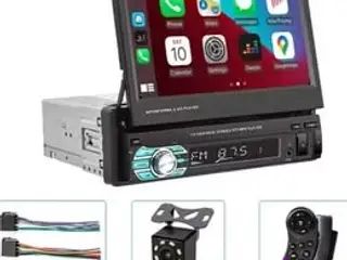 Hej! Sælger min helt nye 1-DIN 7" flip-up CarPlay/