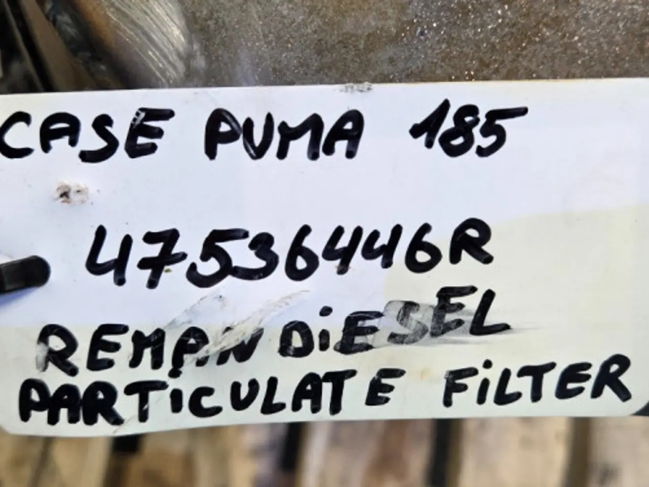 Billede 7 - Case Puma 185 Lydpotte 47536446R