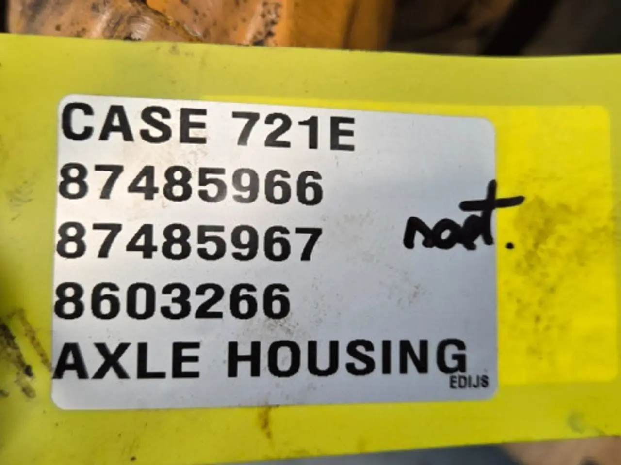 Billede 15 - Case 721E Transmission Sæt 87485966