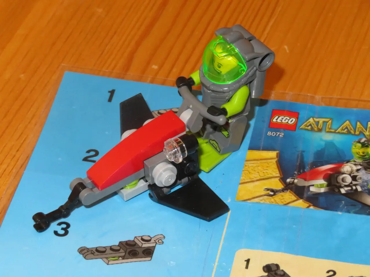 Billede 2 - Lego Atlantis, LEGO nummer 8072, Sea Jet