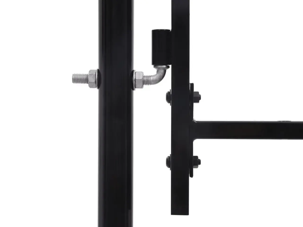 Billede 3 - Dobbeltdørs hegnslåge Woerden med spydtop - 400 x 149,5 cm