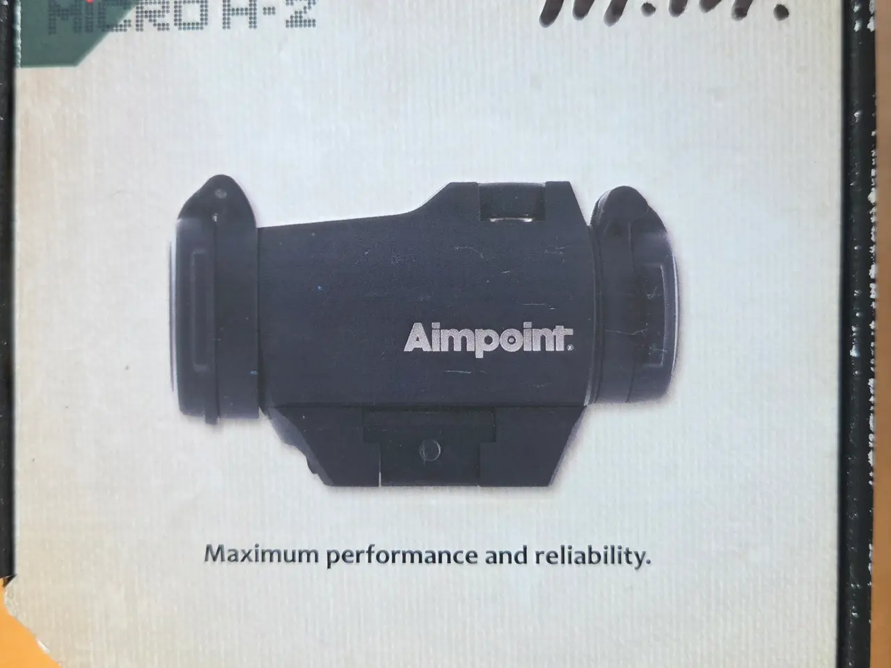 Billede 1 - Aimpoint Mikro H2 rødpunktssigte