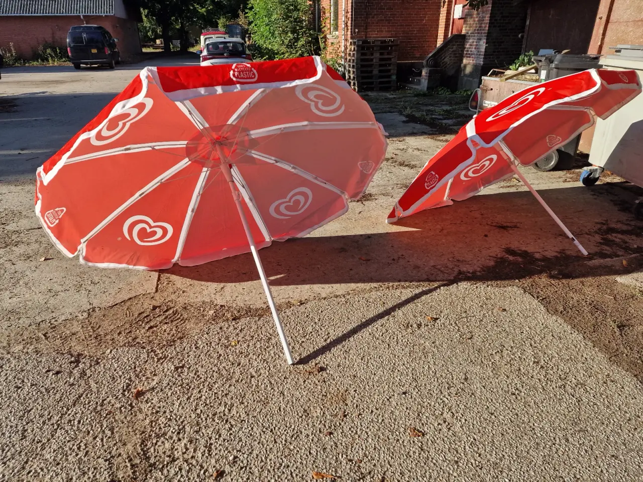 Billede 2 - Strandparasol