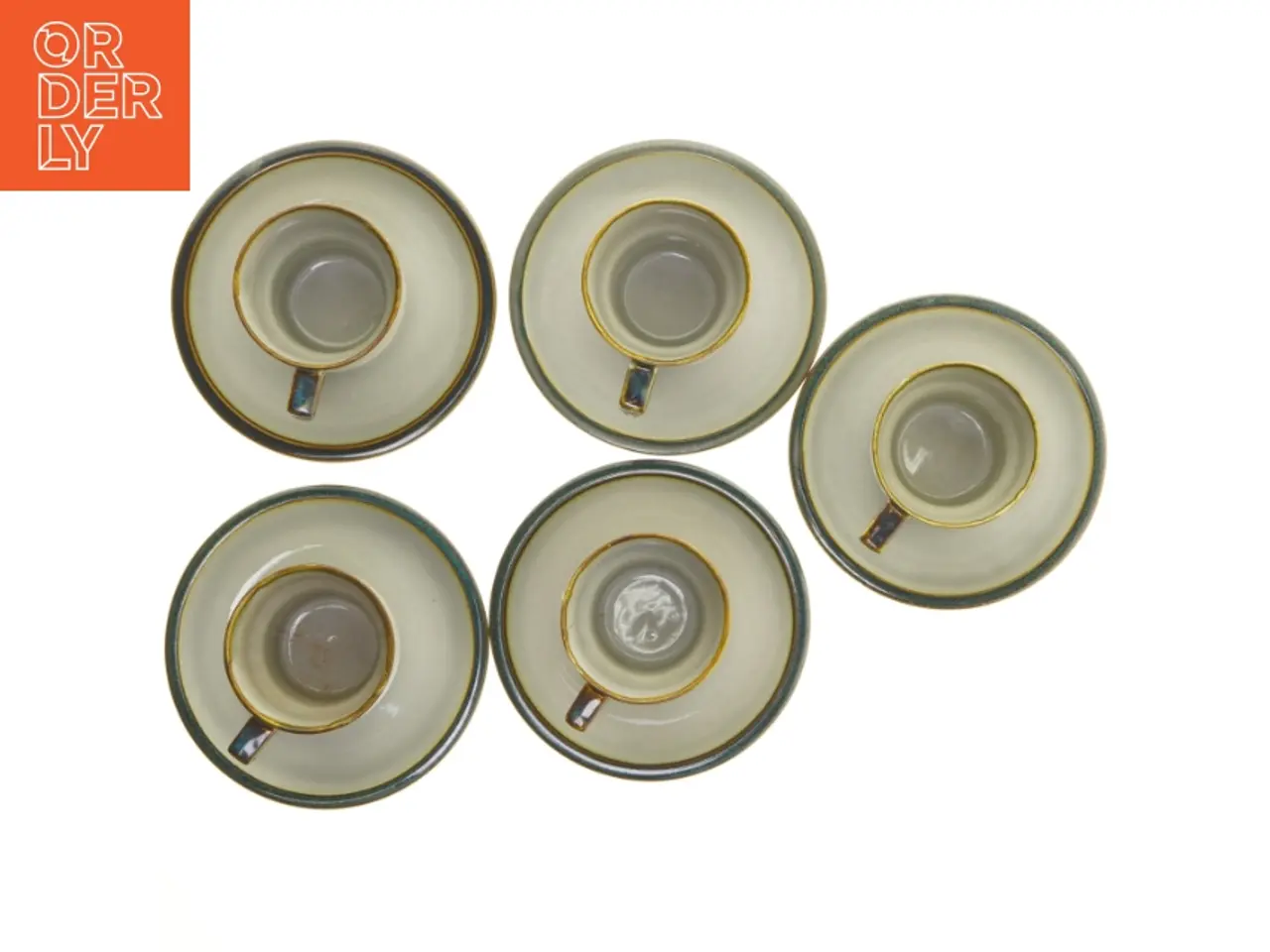 Billede 4 - Stel kaffekopper og underkopper, 5 stk. fra B&G (str. Ø 15 og Ø 7,5x7,5 cm) (DVD)