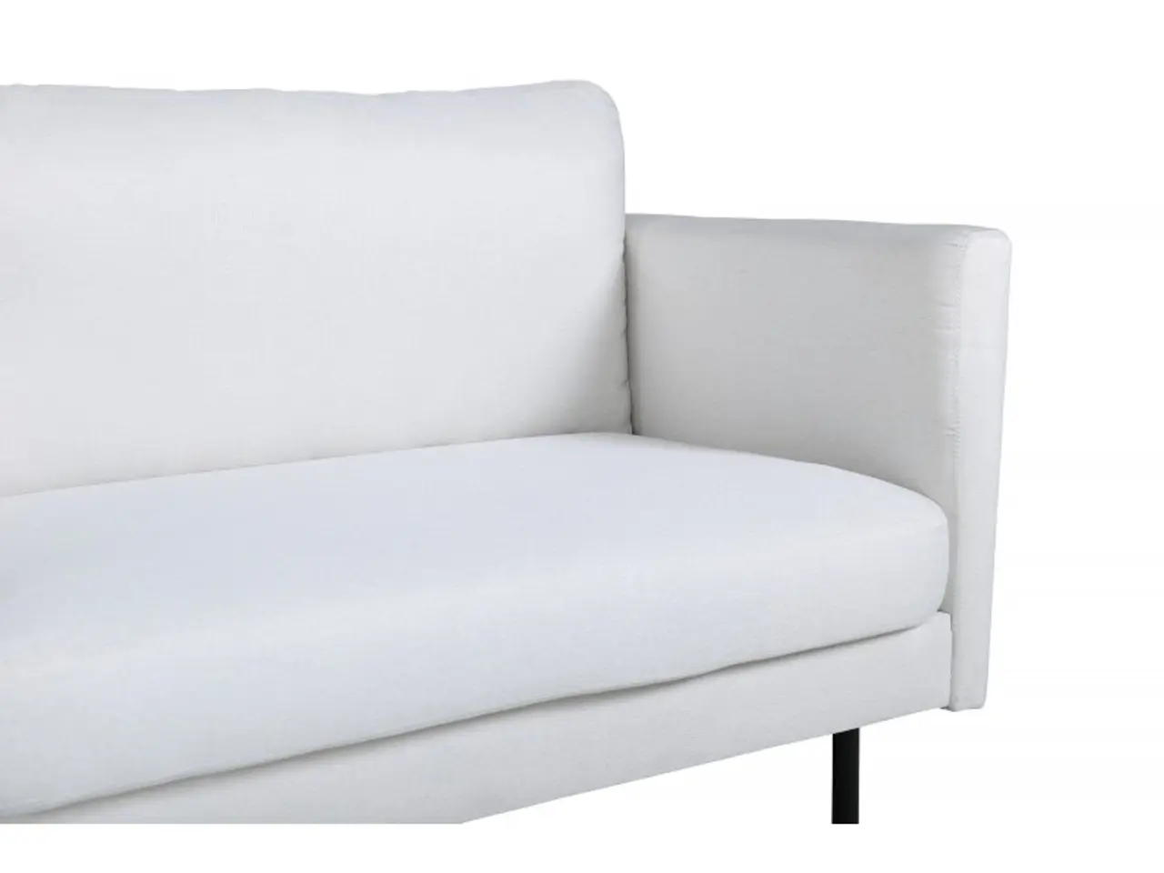 Billede 7 - Zoom 3 personers Sofa - Sort og Lys beige