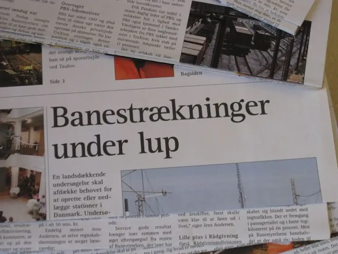 Billede 2 - 25 stk. baneavisen 2.årgang 2001+2002.