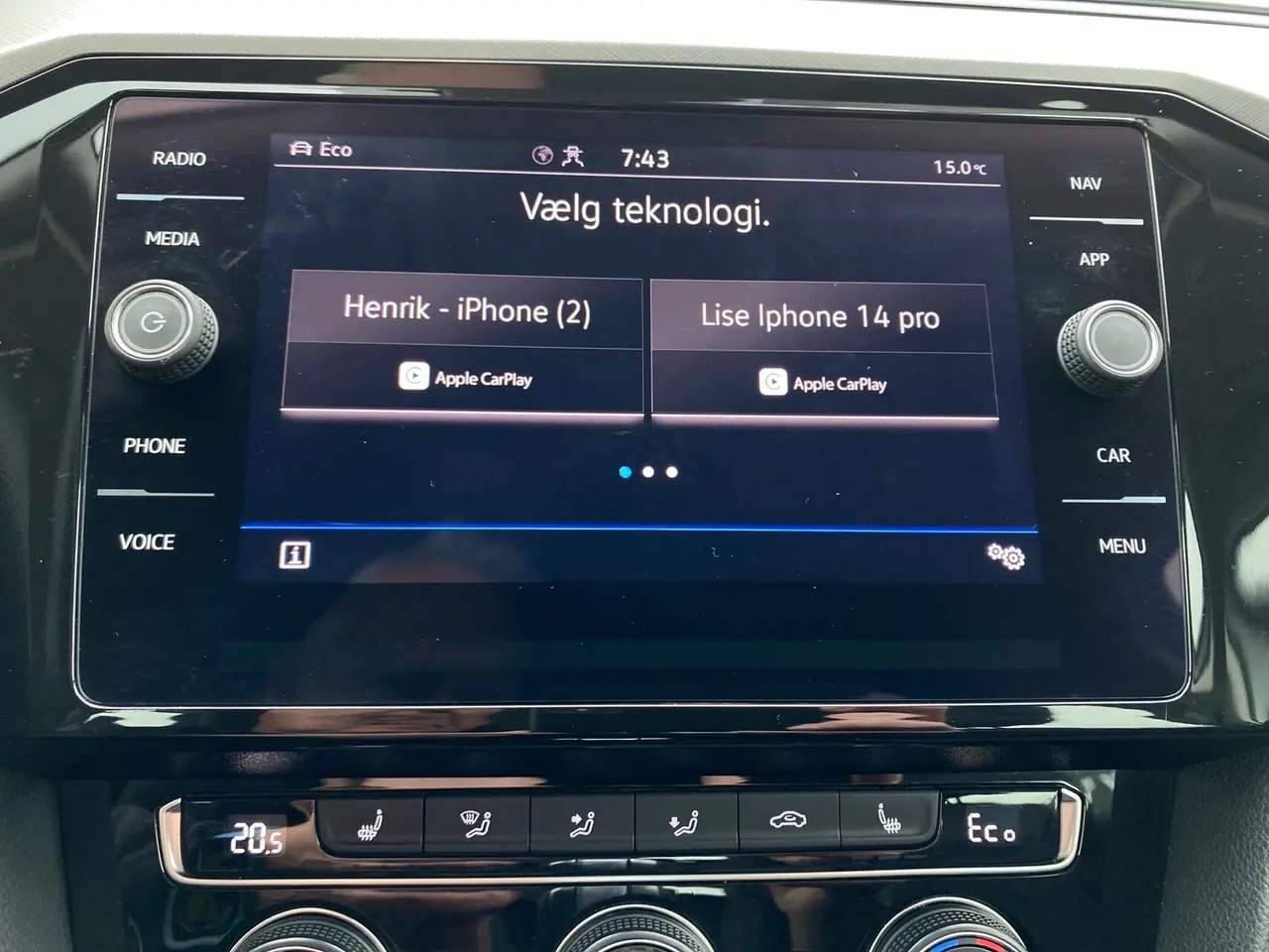 Billede 20 - VW Passat Variant 1,4 TSI  Plugin-hybrid GTE DSG 218HK Stc 6g Aut.