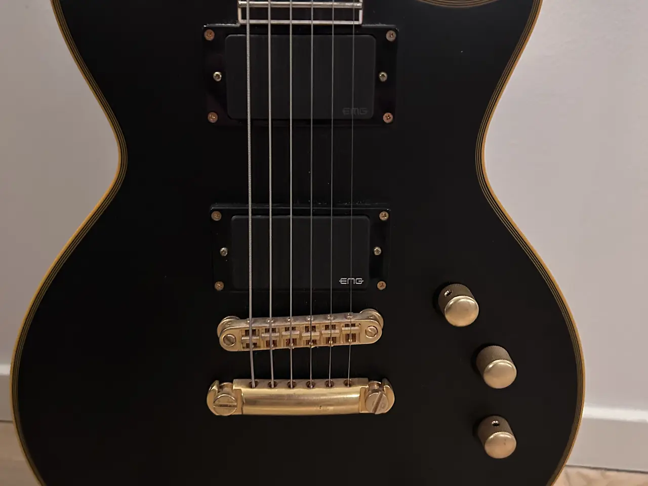 Billede 2 - ESP LTD EC-1000 Deluxe Vintage black