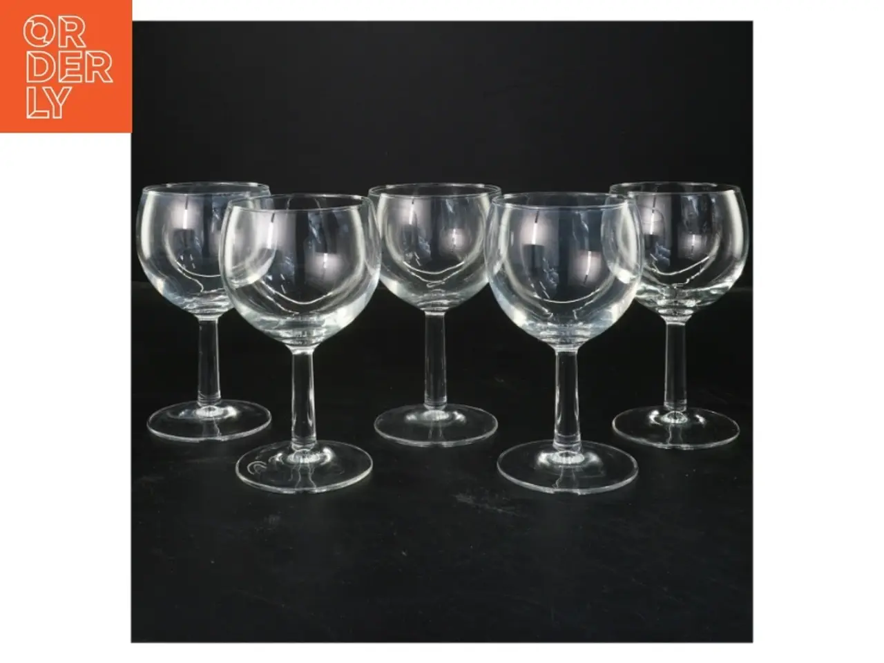 Billede 1 - Fem ballonglas vinglas (str. 14x7 cm)