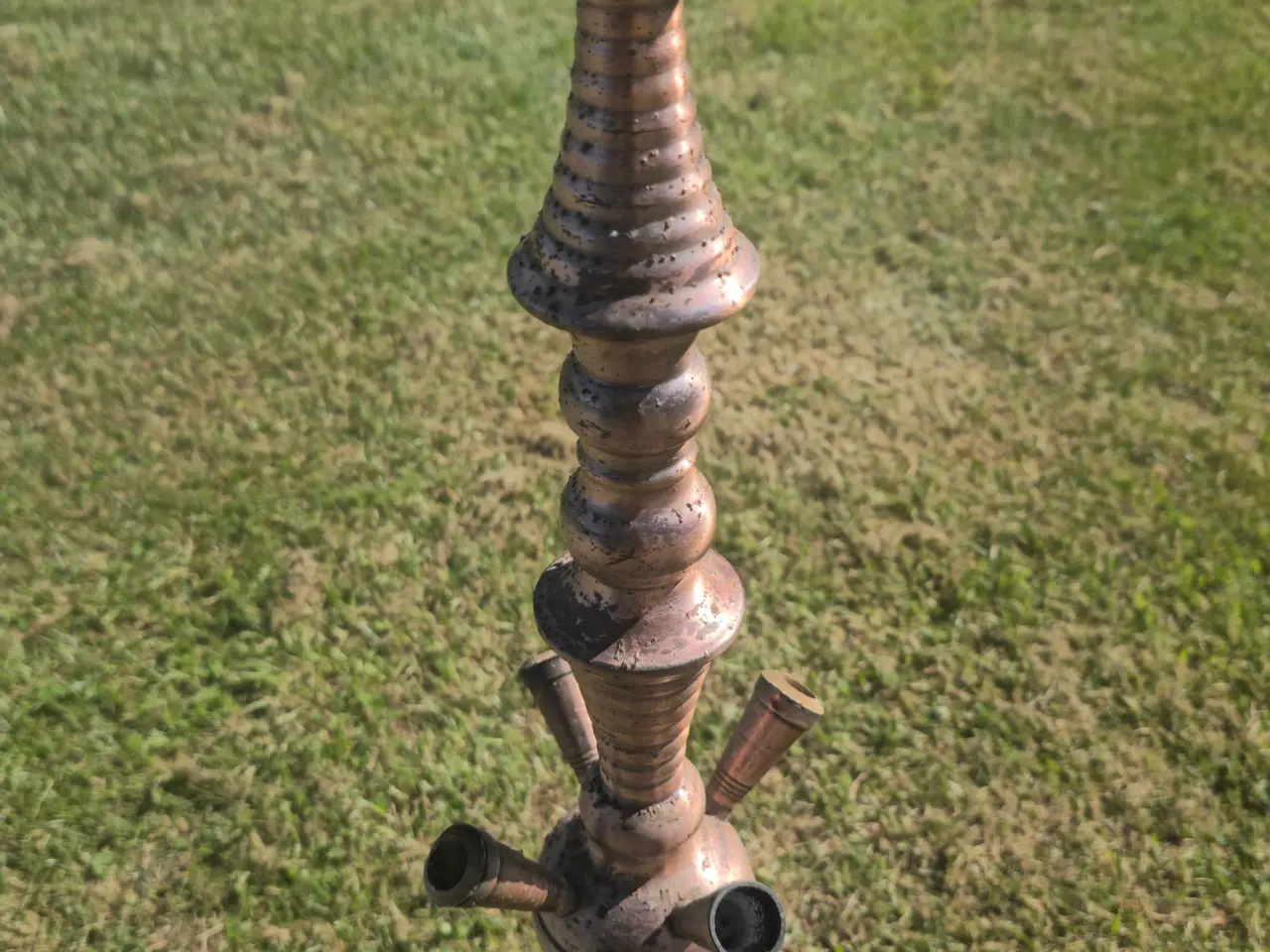 Billede 2 - Vintage Messing-Bæst med 4 "piber" – Den ultimativ