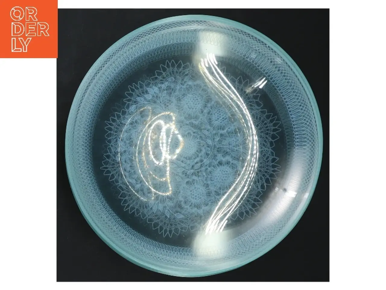 Billede 3 - Set med 9 glas tallerkener (str. 9 stk Ø 16 cm)