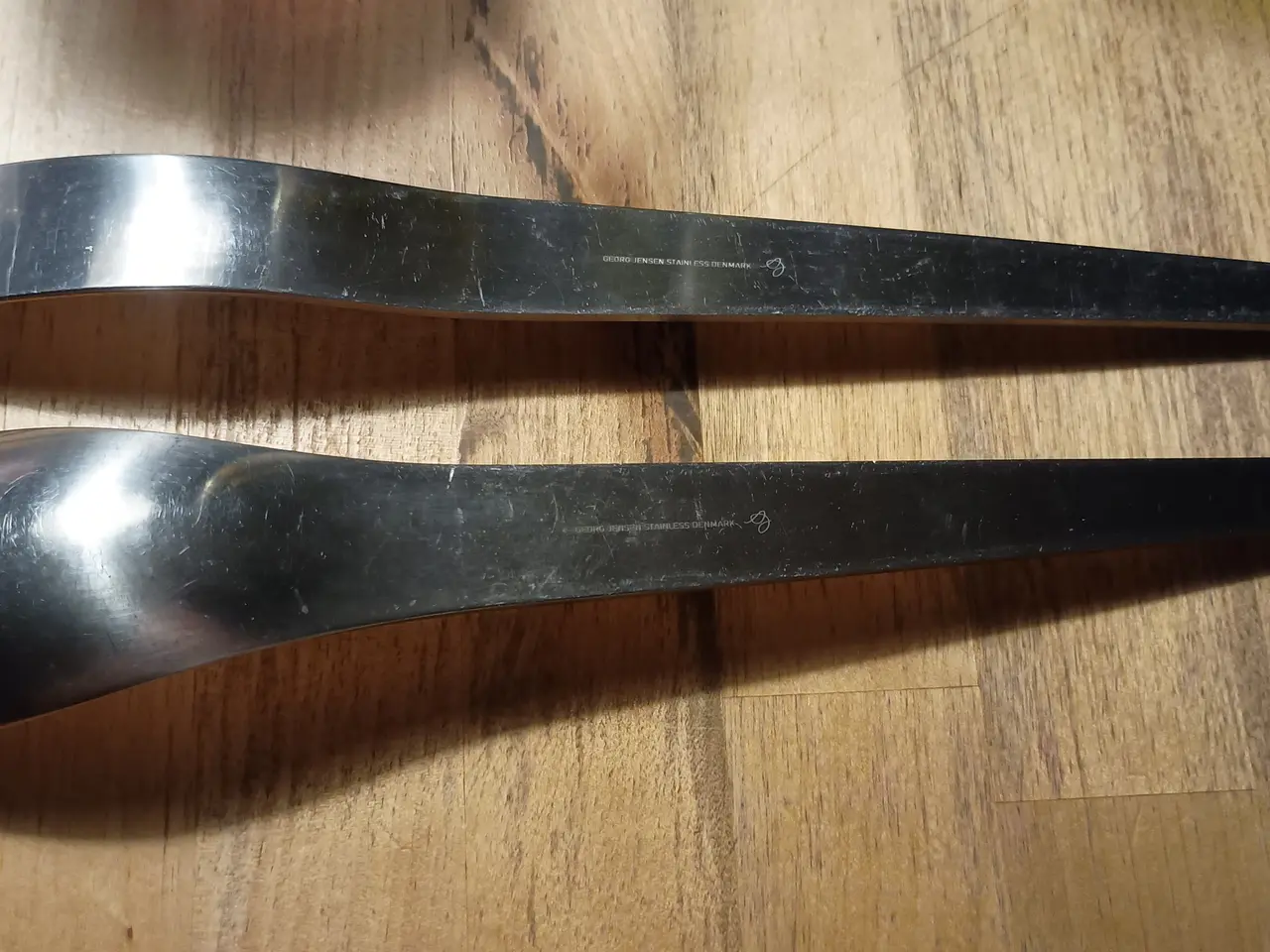 Billede 3 - Georg Jensen/ Arne Jacobsen salatbestik.