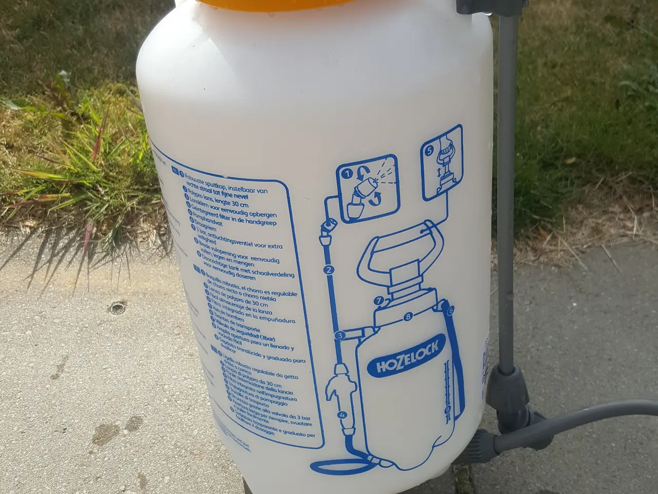 Billede 2 - Hozelock tryksprøjte 7 ltr