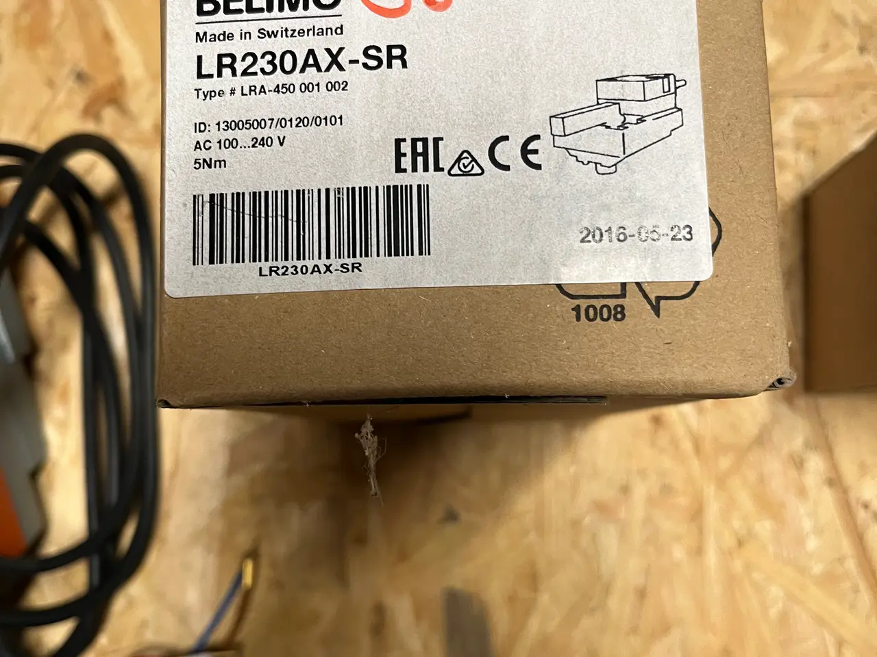 Billede 5 - Belimo LR230AX-SR aktuator med 3-vejs ventil
