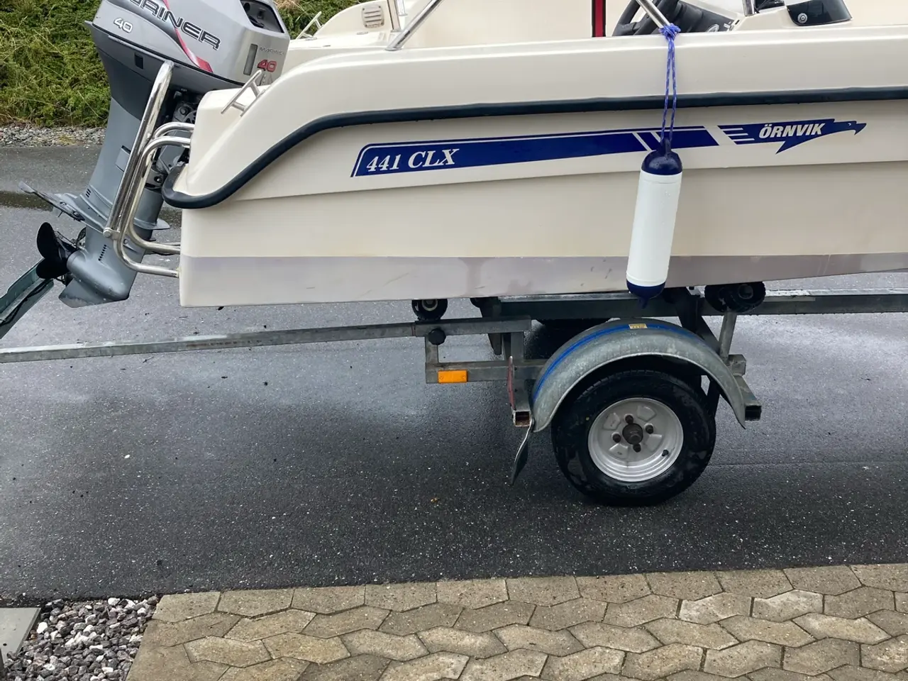 Billede 6 - Ørnvik 441 CLX styrepult båd med 40 HK Mariner