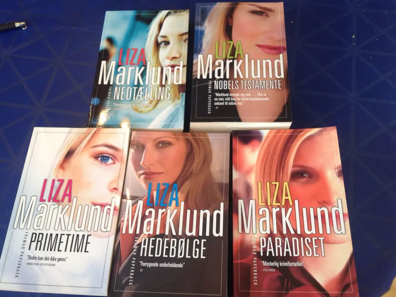 Billede 2 - Lisa Marklund . 7 bøger