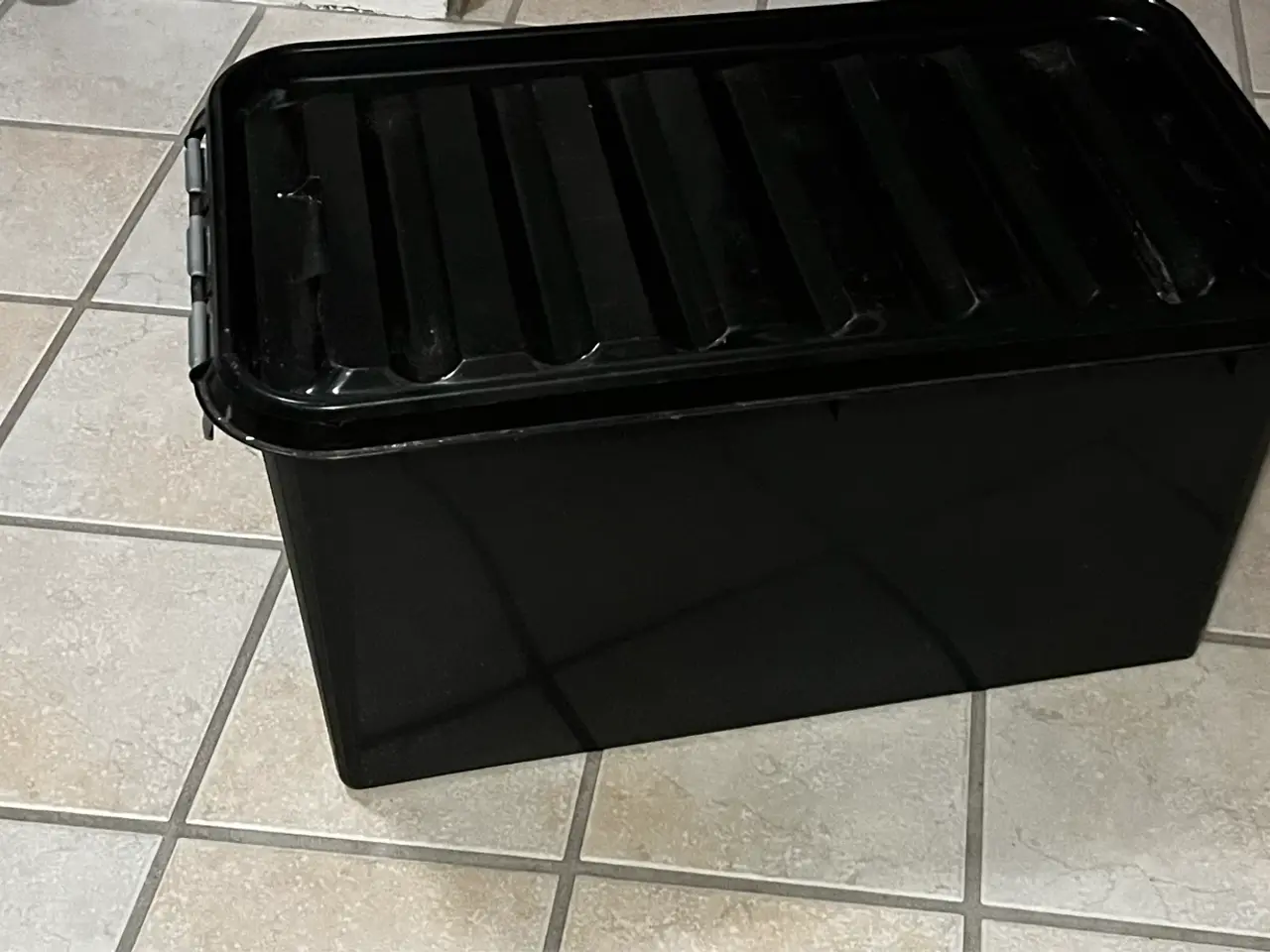 Billede 1 - Storage plastik kasser, sort