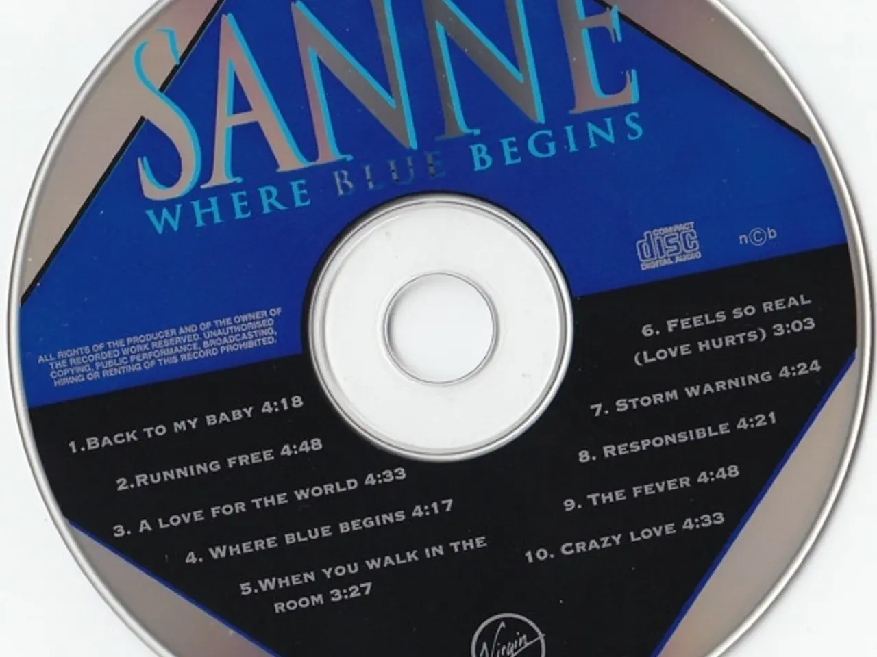 Billede 3 - Sanne* – Where Blue Begins – CD