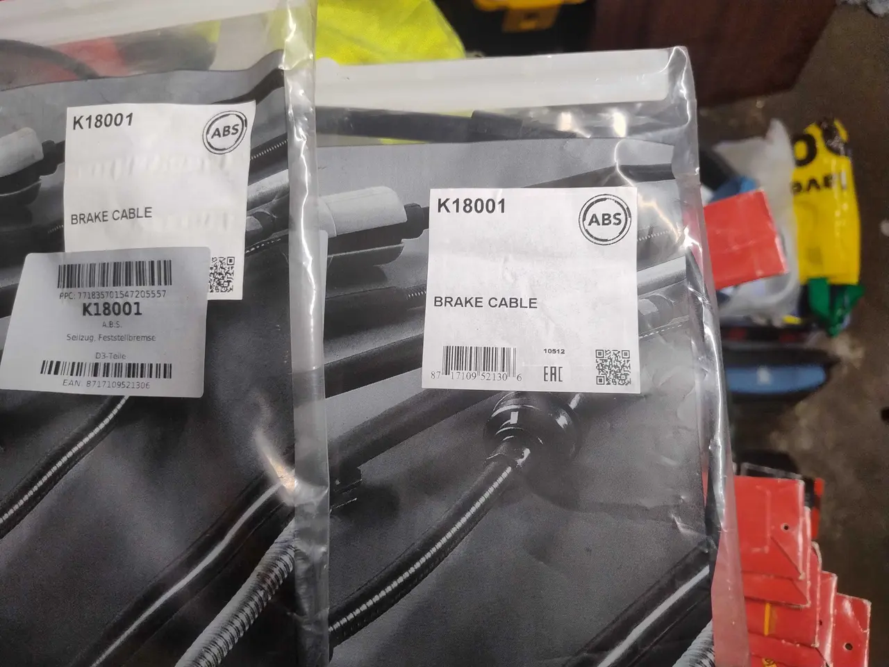 Billede 1 - VW Up håndbremse kabel