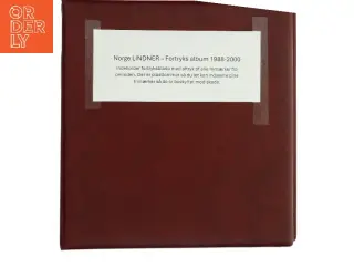 Norge LINDNER – Frimærke fortryks album 1988-2000