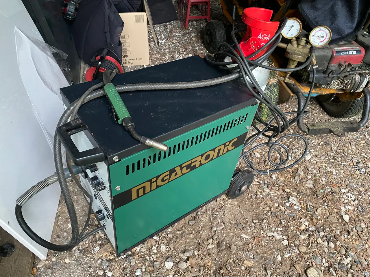 Billede 1 - MIG-Svejser Migatronic 140x med Gasflaske
