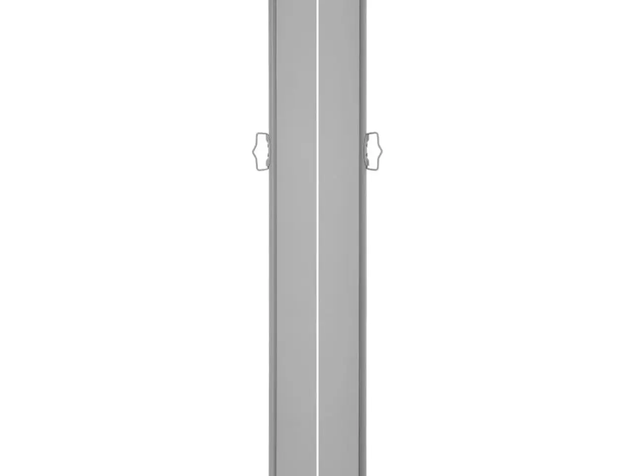 Billede 6 - Sammenrullelig sidemarkise 140 x 1000 cm sort