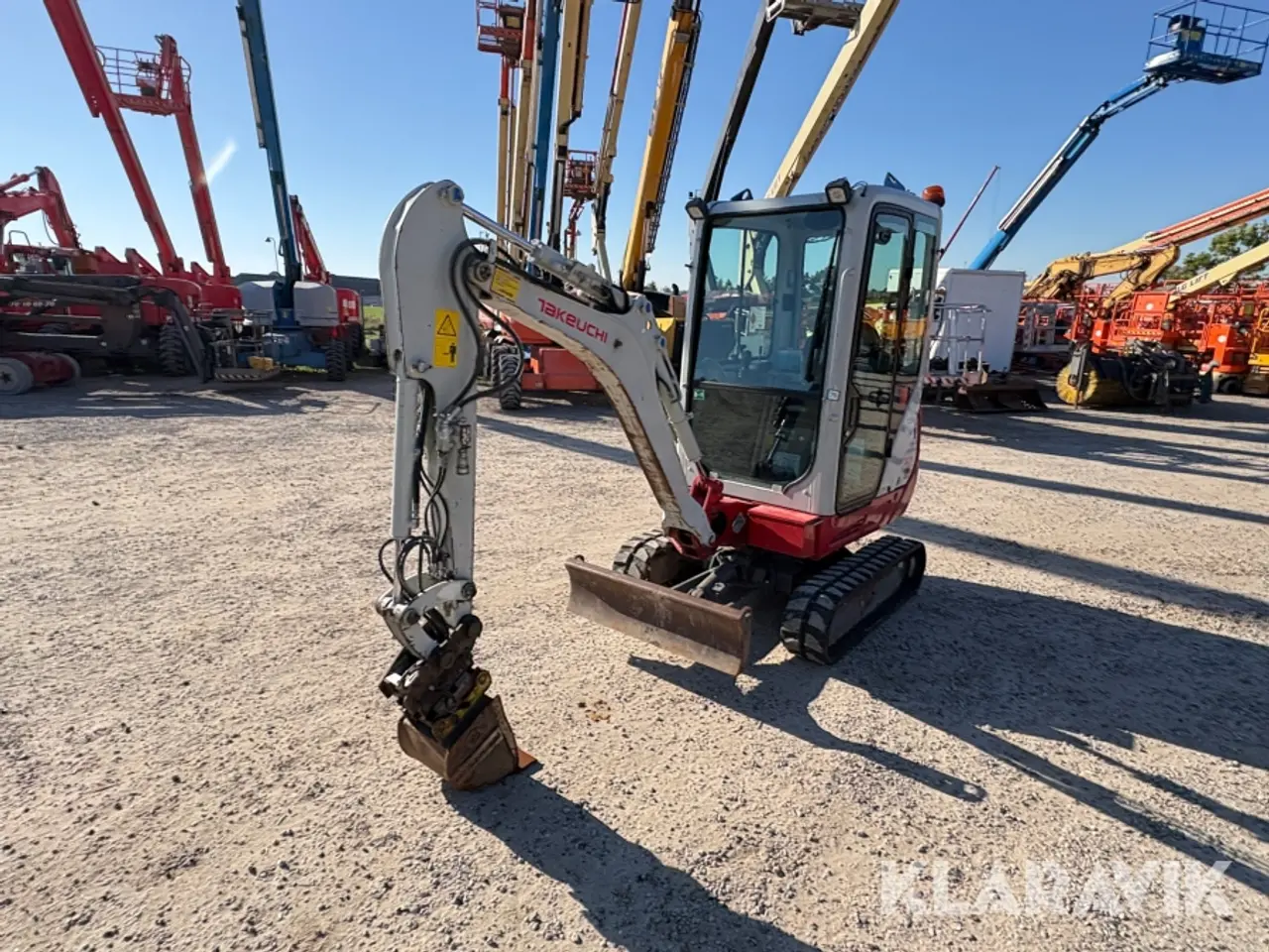 Billede 1 - Minigraver Takeuchi TB216 Tilt