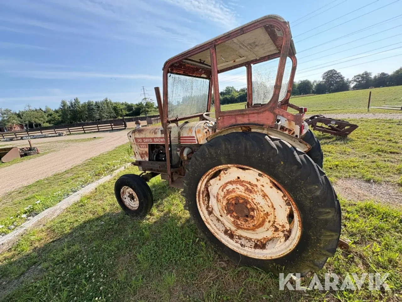 Billede 7 - Veterantraktor David Brown 995