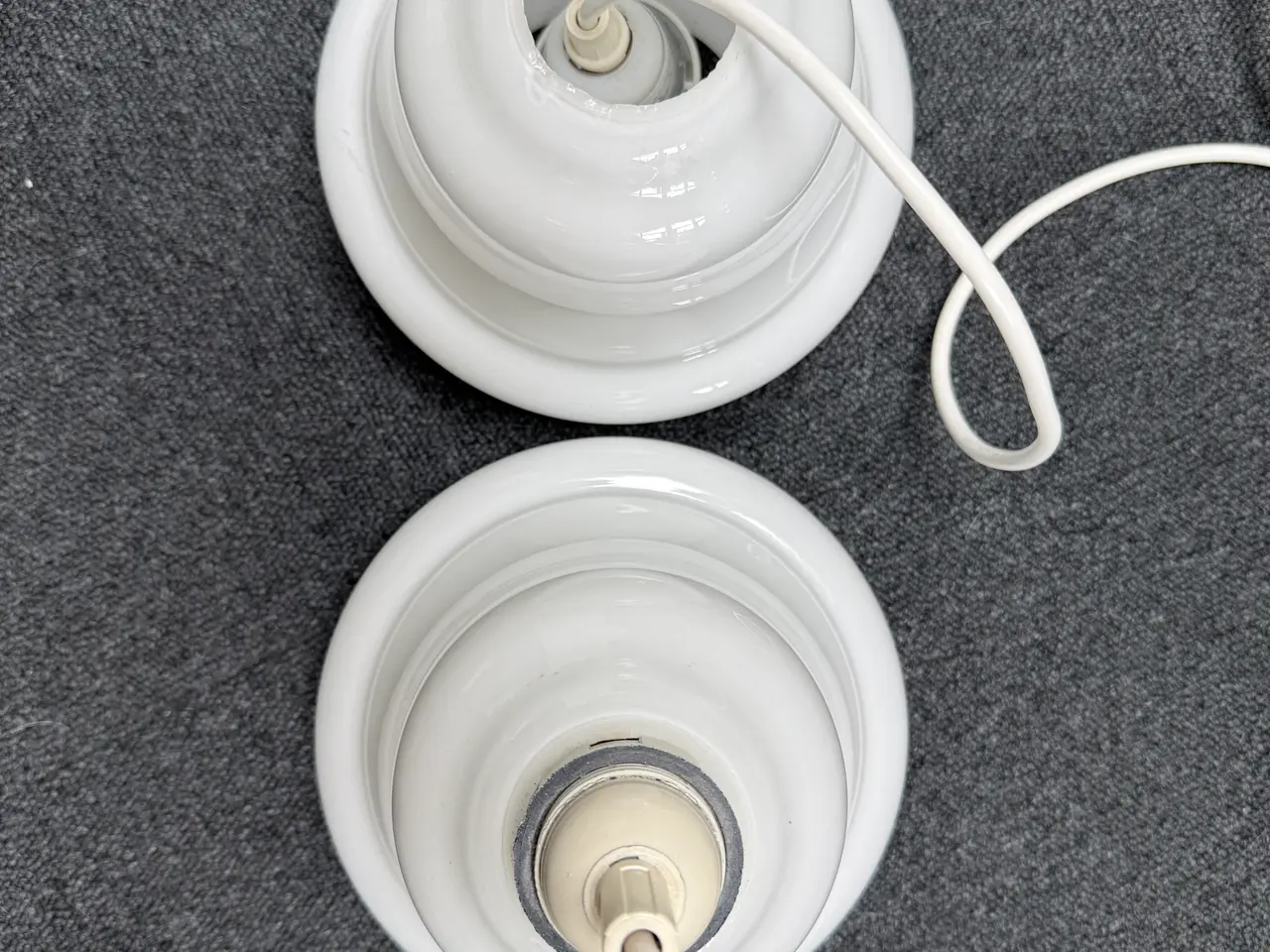 Billede 5 - Gamle loftslamper i glas