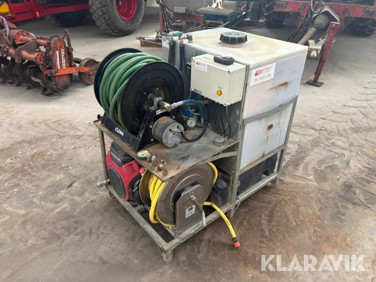 Billede 1 - Mobilt spugleanlæg Clena KB 175-60