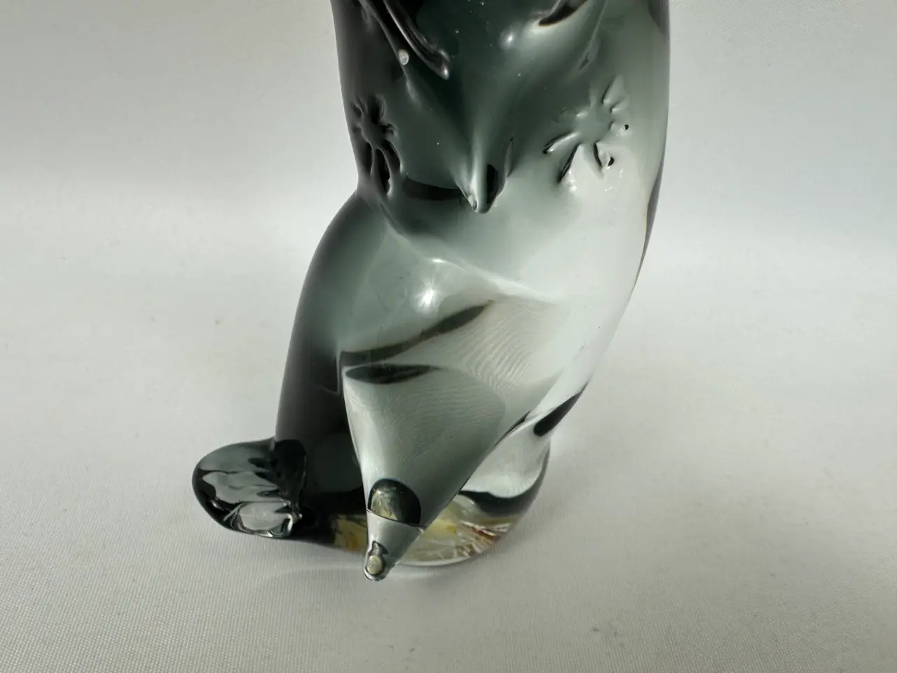 Billede 5 - Italiensk kunstglas ugle (Murano)