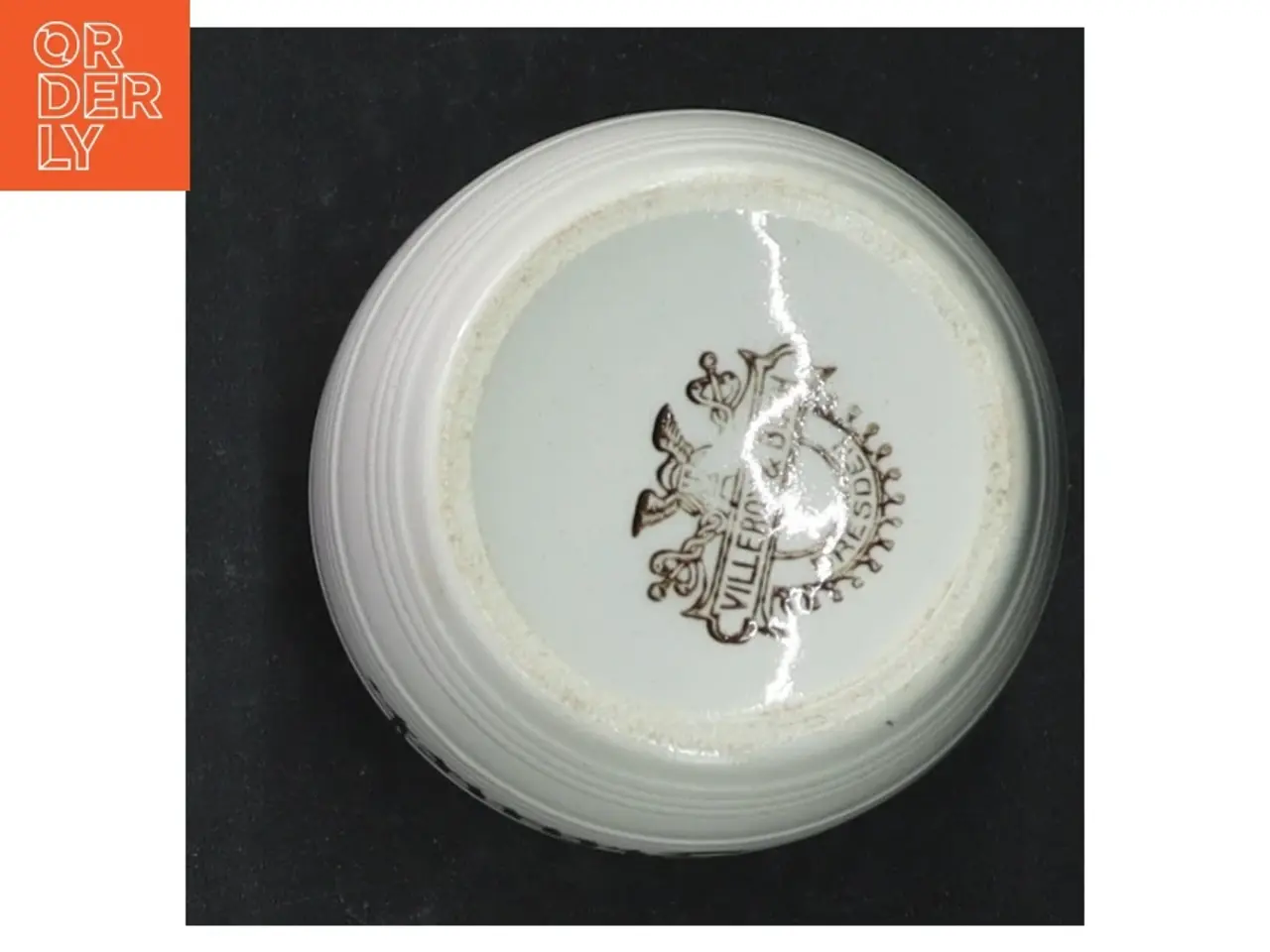 Billede 3 - Keramik krukke med låg Villeroy og Boch(str. H. 7,5 cm. 6,5 cm)