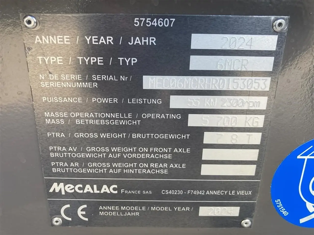 Billede 14 - Mecalac 6 MCR 6 tons kompact minigraver på gu.bånd