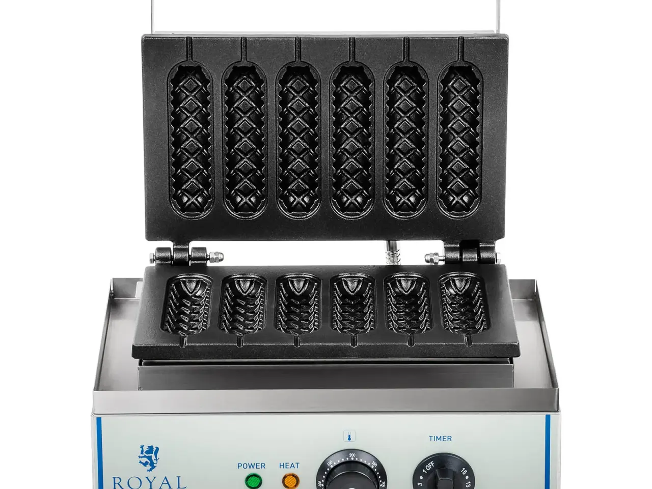 Billede 2 - Vaffeljern 1.550 watt til vaffelpinde og corndogs