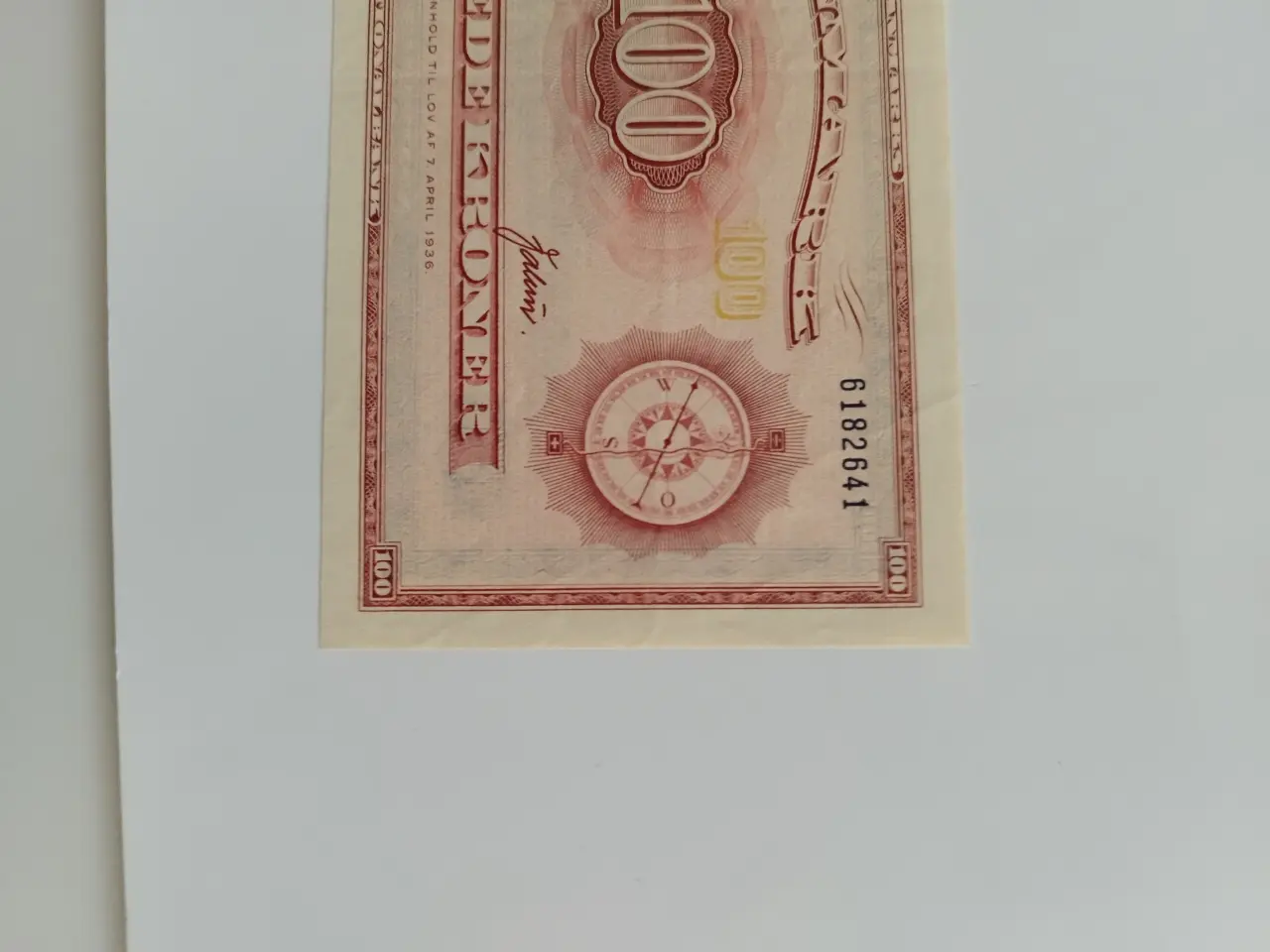 Billede 2 - Flot 100 💯 kr. 1960