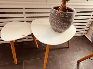Sofa borde m. plante