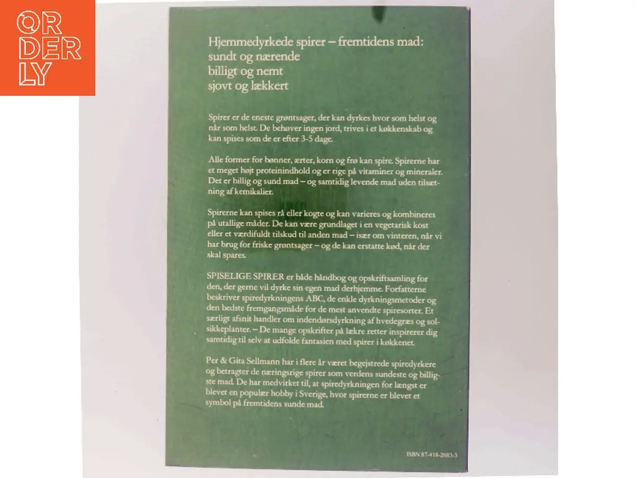 Billede 3 - Spiselige spirer af Per Sellmann (Bog)
