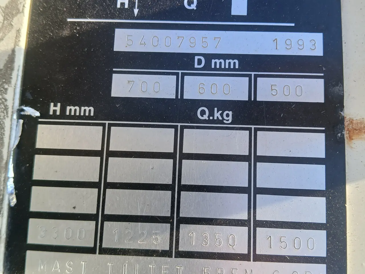 Billede 6 - Nissan Gaffeltruck