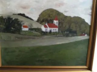 Maleri BROHOLM KIRKE
