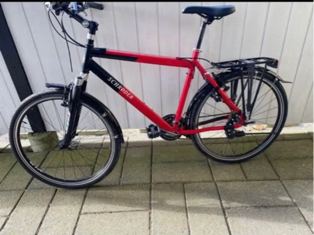 Billede 4 - Schrøder citybike i rød og sort