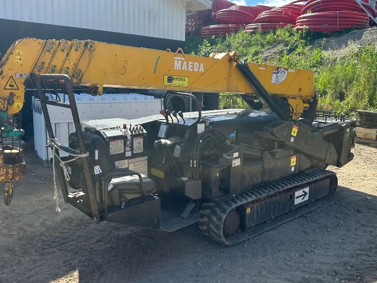 Billede 1 - Maeda MC-305C bælte kran