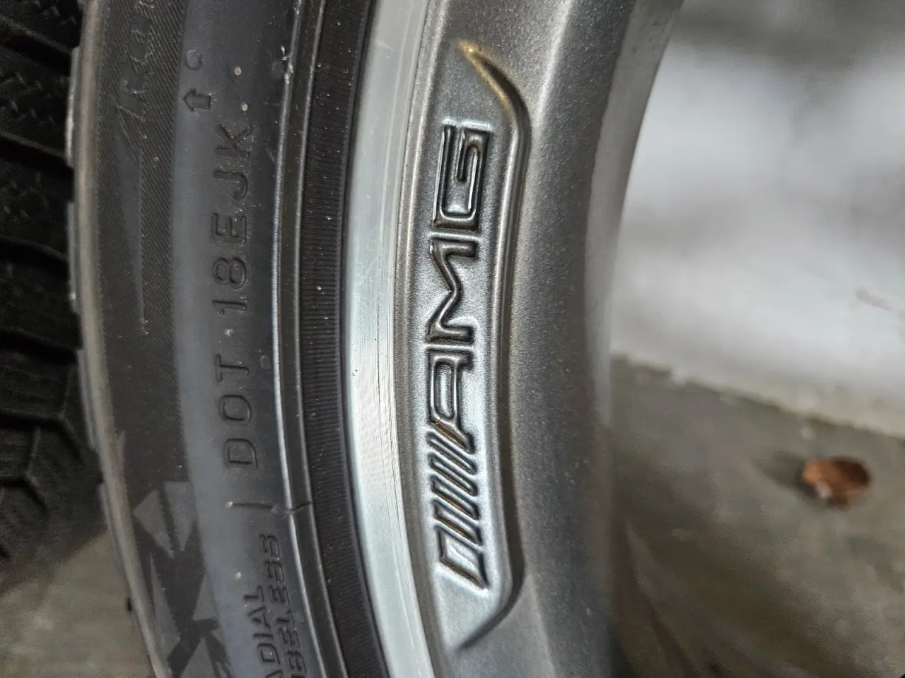 Billede 3 - Originale 19 tommer AMG Fælge 