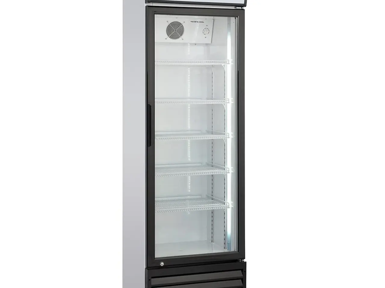 Billede 1 - Displaykøleskab 317 Liter – SD 417 E – hvid