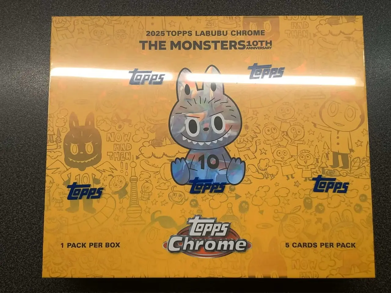 Billede 3 - 2025 Topps Labubu Chrome The Monsters 10th Anniver