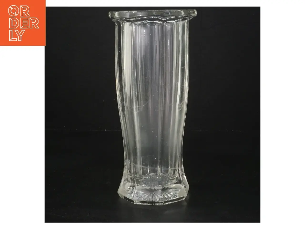 Billede 1 - Gammel Glasvase (str. 22 cm)