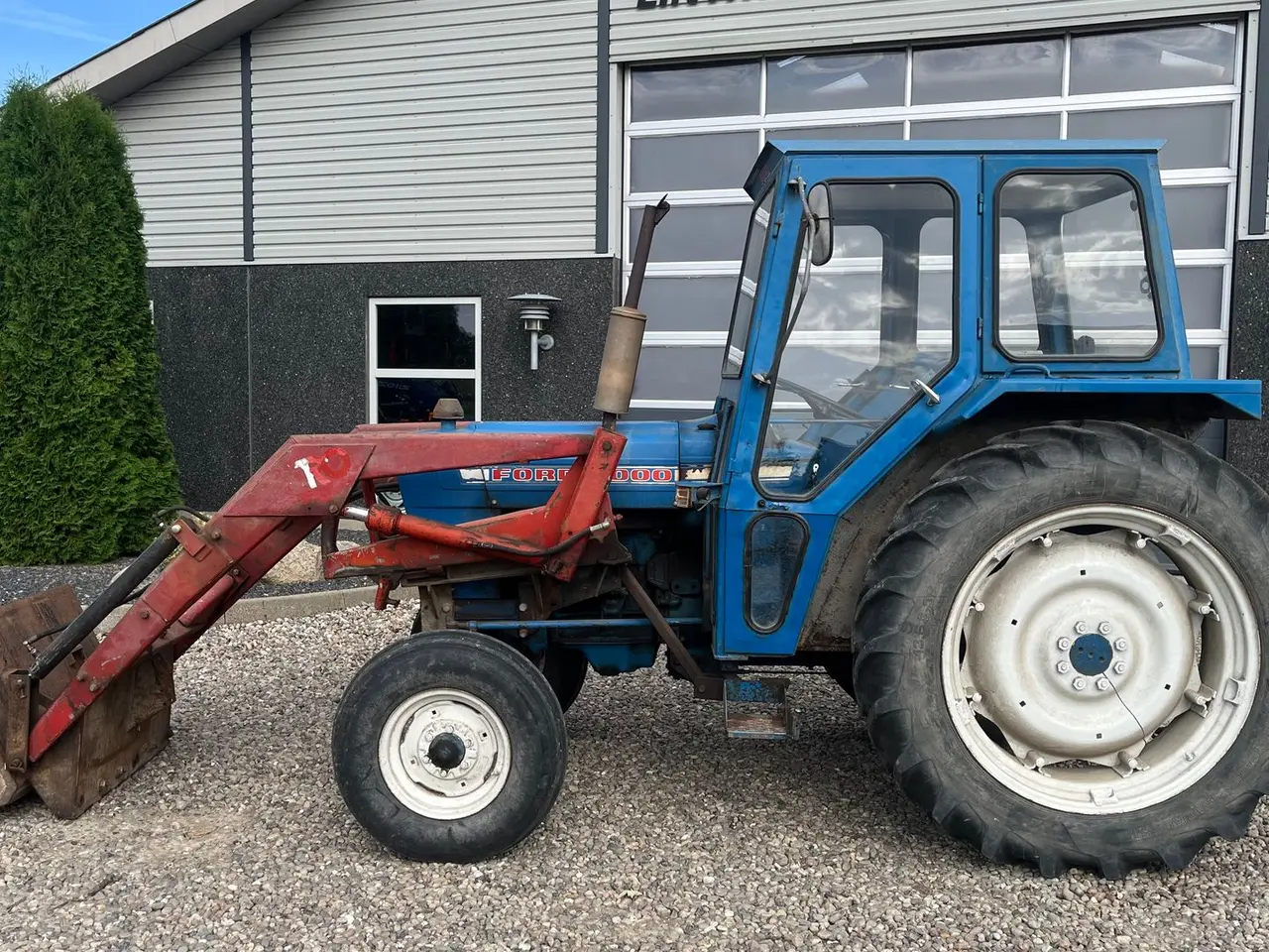 Billede 8 - Ford 4000 Med servo og frontlæsser