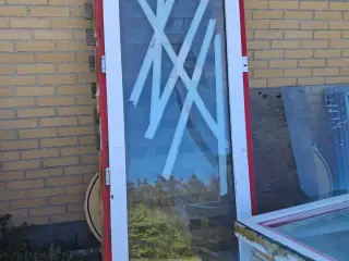 Plastic terrassedør